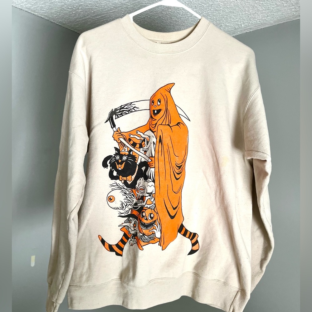 Hanes Halloween Graphic Crewneck Sweater